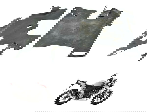 Par Borracha Acabamento Motor Honda Cb 500f 14-16 Original