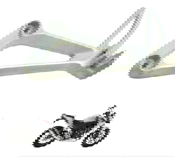 Suporte Pedaleira Tras Esquerda Honda Cb 500f 14-16 Original