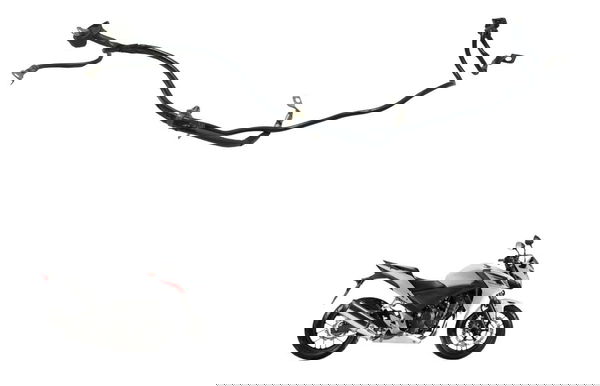 Cabos Bateria Honda Cb 500f 14-16 Original