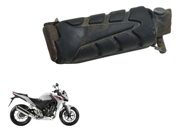 Pedaleira Traseira Esq C/ Detal Honda Cb 500f 14-16 Original