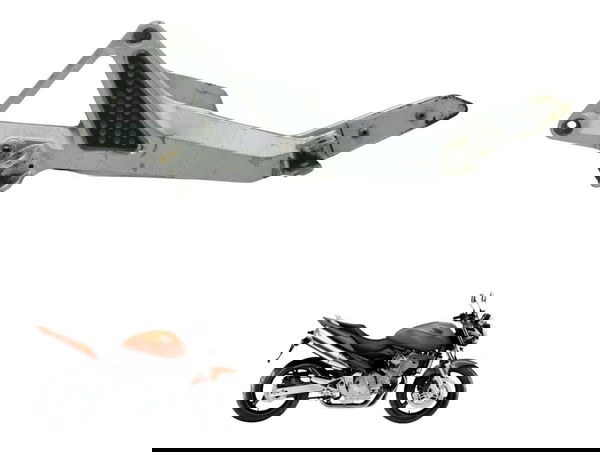 Suporte Pedaleira Esq C/ Avaria Honda Cb 600f Hornet 04-07