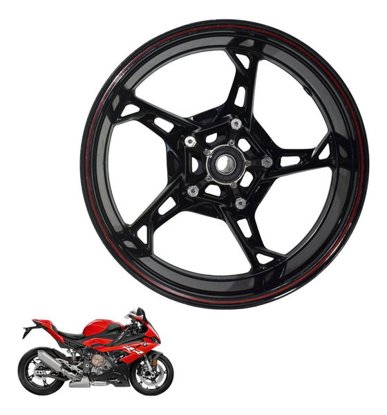 Roda Traseira Bmw S 1000 Rr 20-24 Original Preto