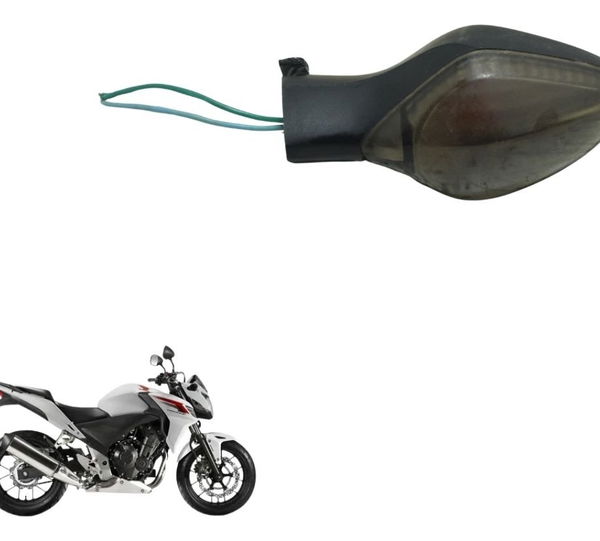 Pisca Traseiro Dir C/ Avaria Honda Cb 500f 14-16 Original Direito