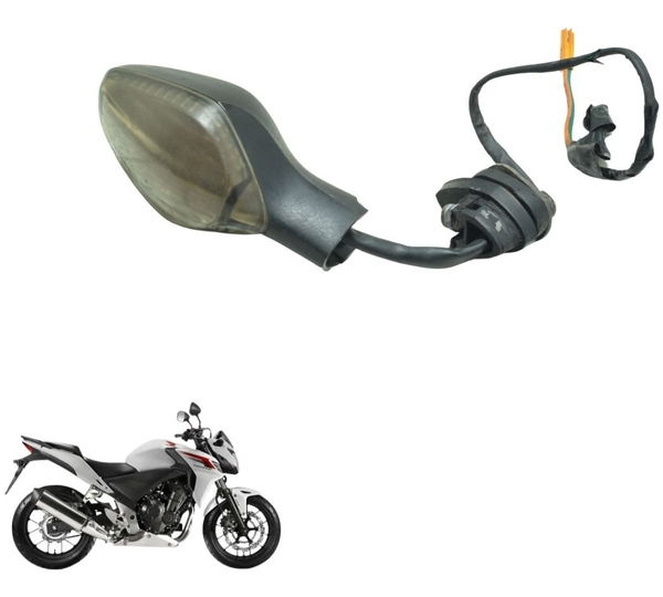 Pisca Traseiro Esq C/ Avaria Honda Cb 500f 14-16 Original Esquerdo