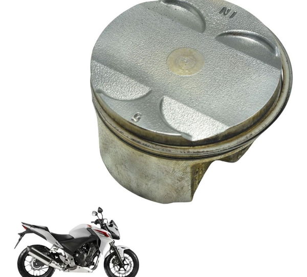 Pistão E Anéis Honda Cb 500f 14-16 Original