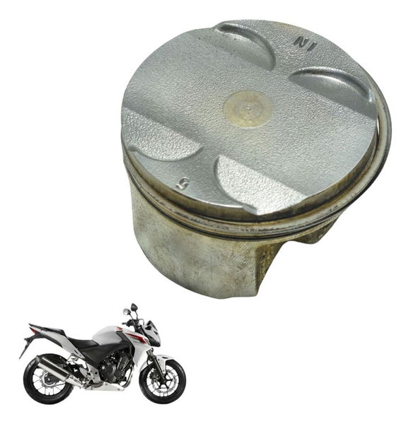 Pistão E Anéis Honda Cb 500f 14-16 Original