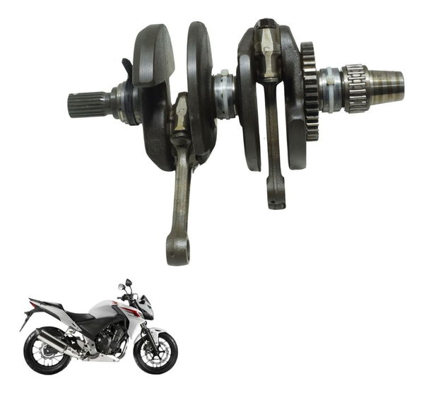 Virabrequim Completo Honda Cb 500f 14-16 Original