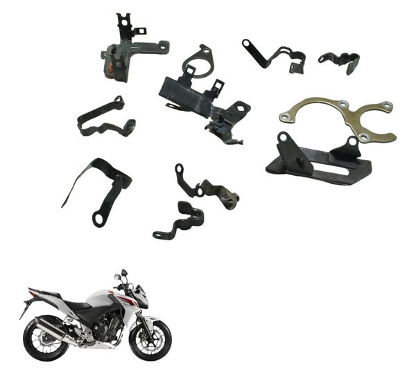 Kit Suporte Diversos Honda Cb 500f 14-16 Original