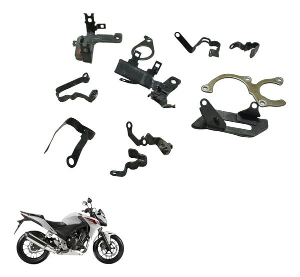 Kit Suporte Diversos Honda Cb 500f 14-16 Original