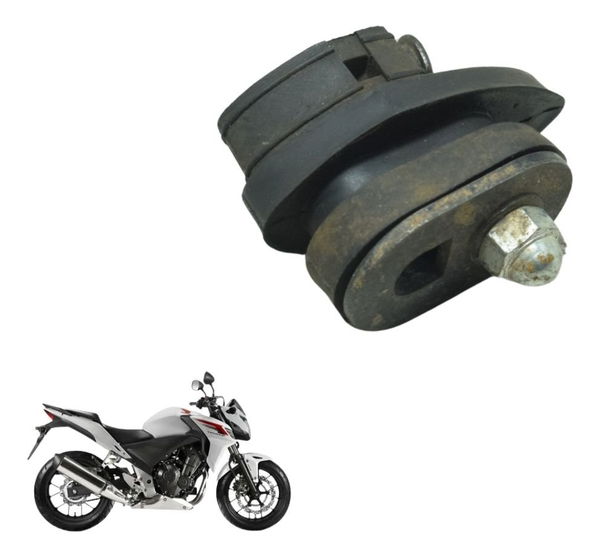 Coxim Pisca Honda Cb 500f 14-16 Original Cinza-escuro