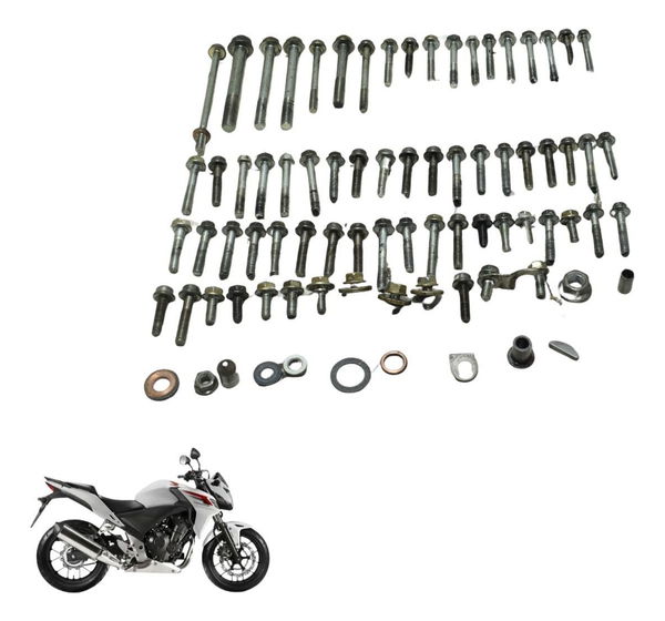Kit Parafuso Motor Honda Cb 500f 14-16 Original