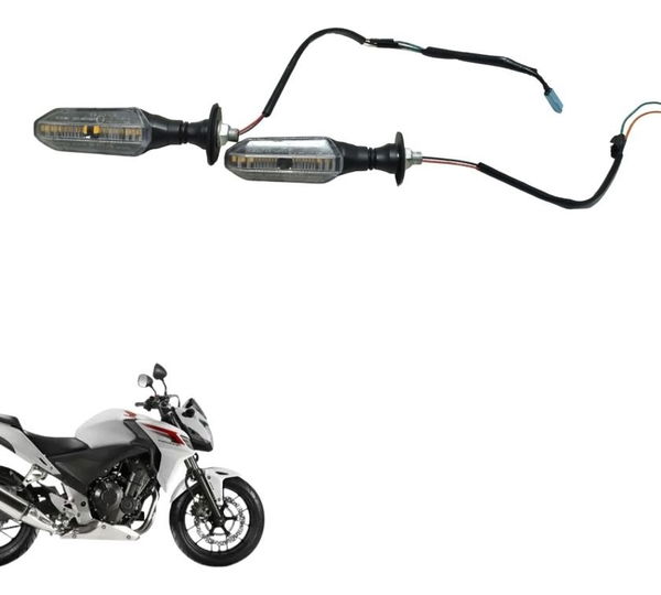 Par Pisca Traseiro Honda Cb 500f 14-16