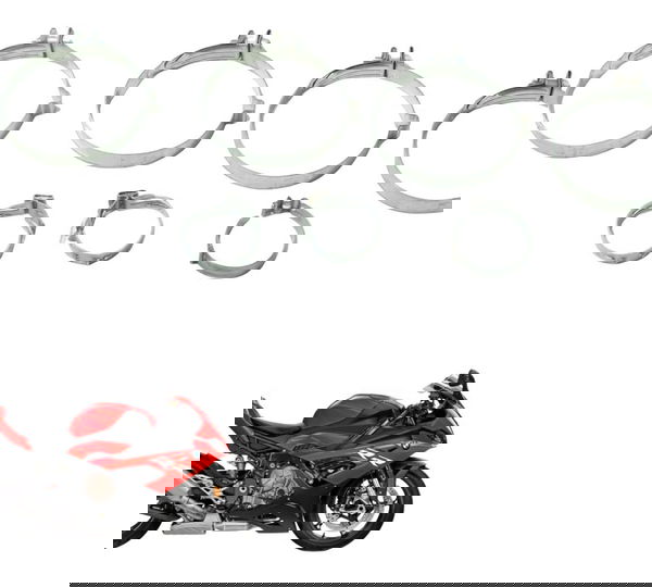 Kit Abraçadeiras Diversas Bmw S 1000 Rr 20-24 Original