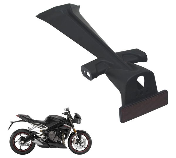 Suporte Placa C/ Avaria Triumph Street Triple 765 Rs 18-23