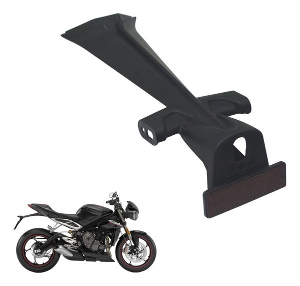 Suporte Placa C/ Avaria Triumph Street Triple 765 Rs 18-23
