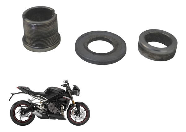 Bucha Quadro Elástico Triumph Street Triple 765 Rs 18-23