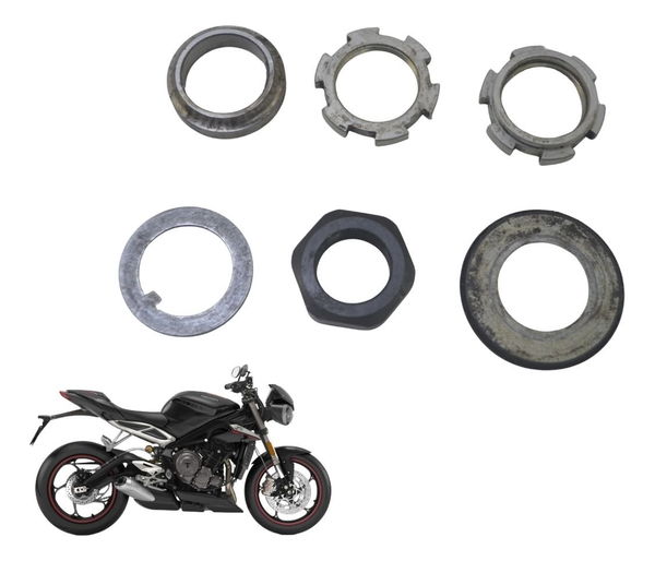 Porca Mesa Triumph Street Triple 765 Rs 18-23 Original