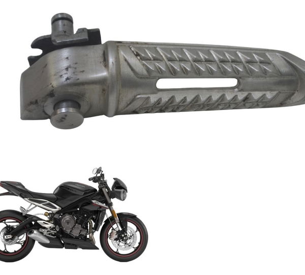 Pedaleira Traseira Esq Triumph Street Triple 765 Rs 18-23