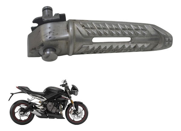 Pedaleira Traseira Esq Triumph Street Triple 765 Rs 18-23