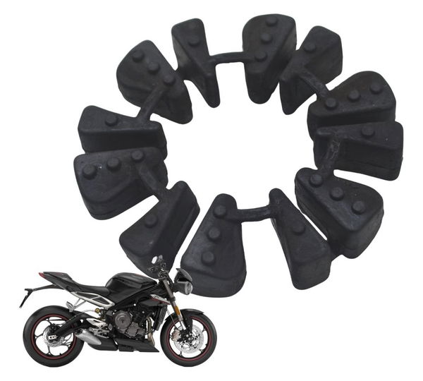 Coxim Cubo Coroa Triumph Street Triple 765 Rs 18-23 Original