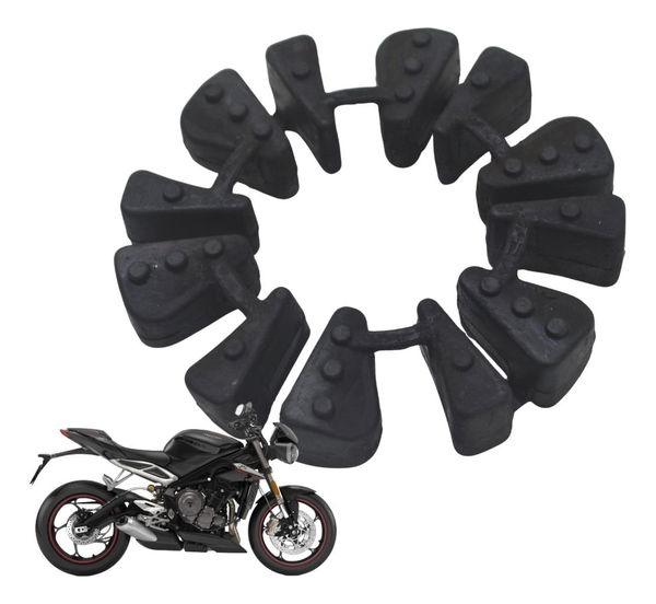 Coxim Cubo Coroa Triumph Street Triple 765 Rs 18-23 Original