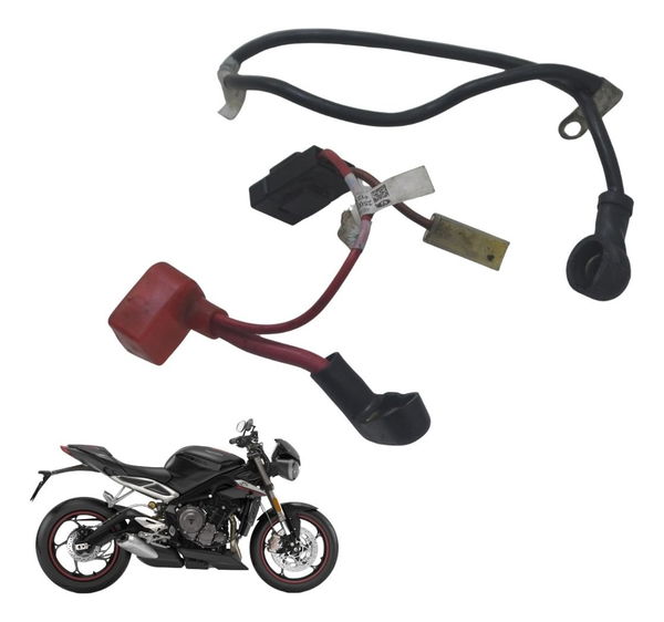 Cabo +/- Bateria Triumph Street Triple 765 Rs 18-23 Original