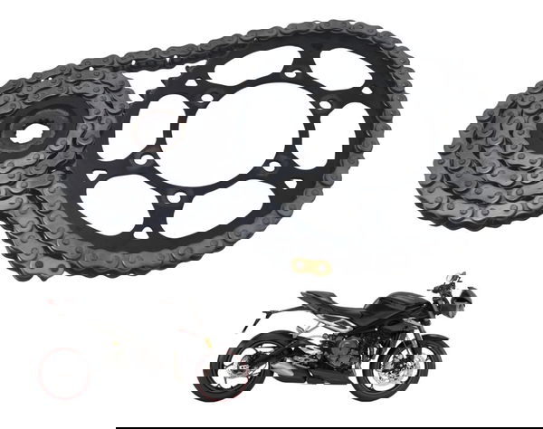 Kit Relação S/emenda Triumph Street Triple 765 Rs 18-23 Orig Cinza-escuro