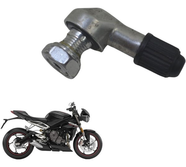 Bico Válvula Pneu Triumph Street Triple 765 Rs 18-23 Origi
