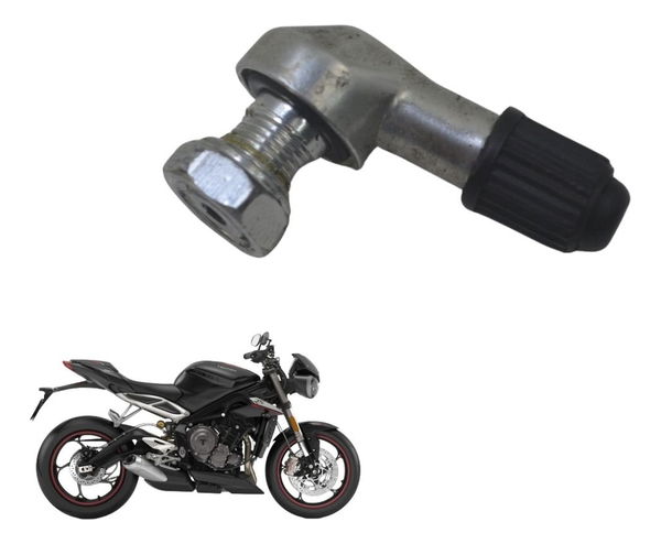 Bico Válvula Pneu Triumph Street Triple 765 Rs 18-23 Origi