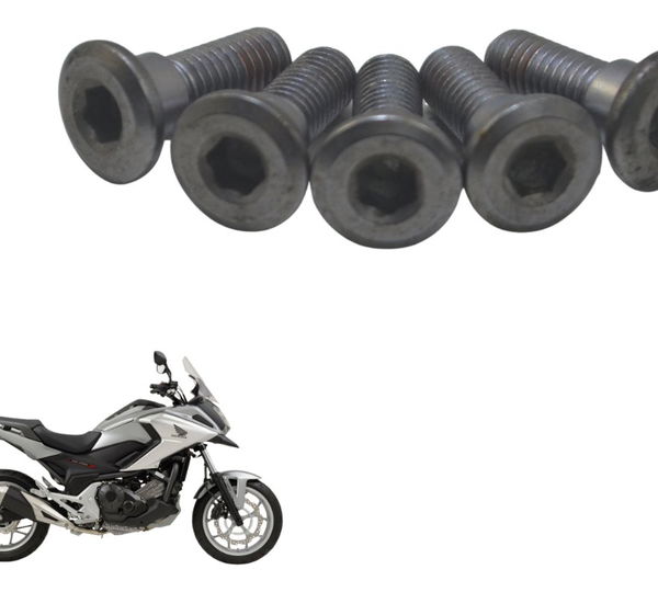 Jogo Parafuso Disco Freio Tras Honda Nc 750x 16-21 Original