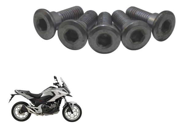 Jogo Parafuso Disco Freio Tras Honda Nc 750x 16-21 Original