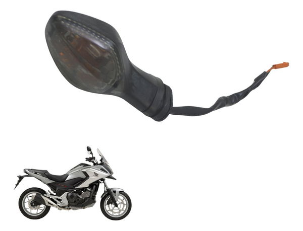 Pisca Traseiro Esquerdo Honda Nc 750x 16-21 Original Esquerdo Preto