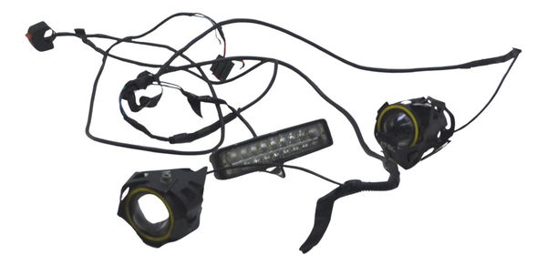 Jogo Farol Auxilar Paralelo Honda Nc 750x 16-21