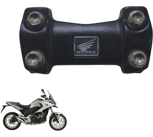 Riser Guidão Honda Nc 750x 16-21 Original Preto