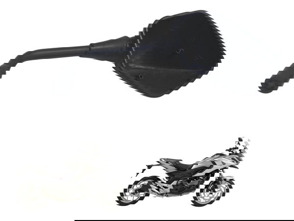 Carcaça Espelho Direito Honda Nc 750x 16-21 Original Preto