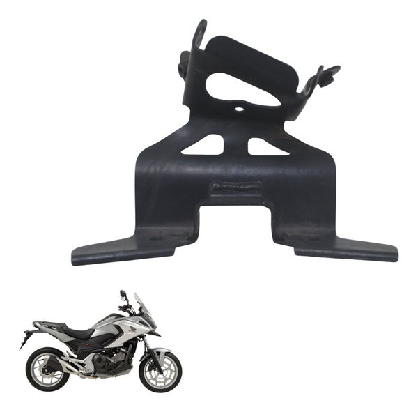 Suporte Bagageiro C/detalhes Honda Nc 750x 16-21 Preto