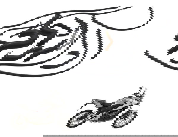 Kit Mangueira Honda Nc 750x 16-21 Original