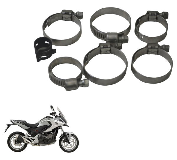 Kit Abraçadeiras Diversas Honda Nc 750x 16-21 Original