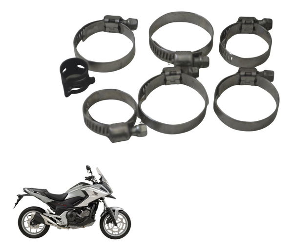 Kit Abraçadeiras Diversas Honda Nc 750x 16-21 Original
