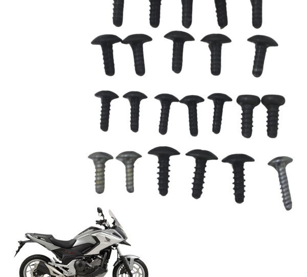 Kit Parafusos Soberbos Honda Nc 750x 16-21 Original