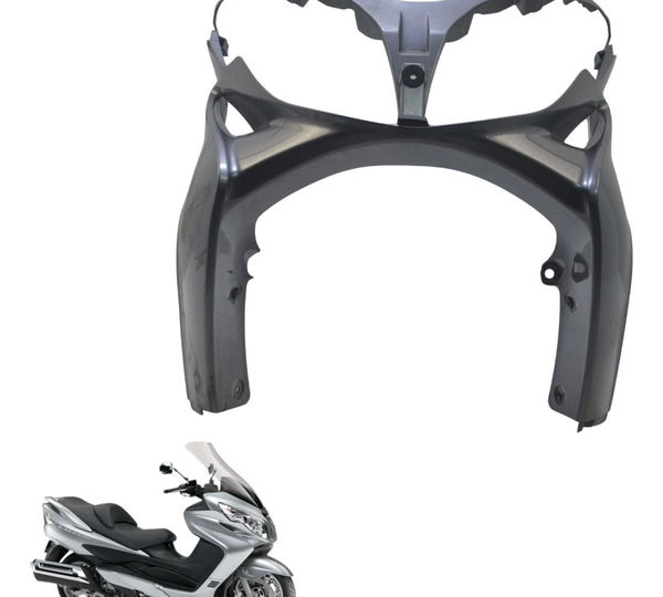 Carenagem Farol C/ Avaria Suzuki Burgman 400 09-12 Original Cinza