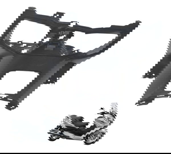 Acabamento Porta Luva C/avaria Suzuki Burgman 400 09-12 Orig Preto