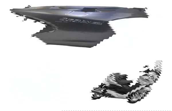 Carenagem Rabeta Esquerda Suzuki Burgman 400 09-12 Original Preto