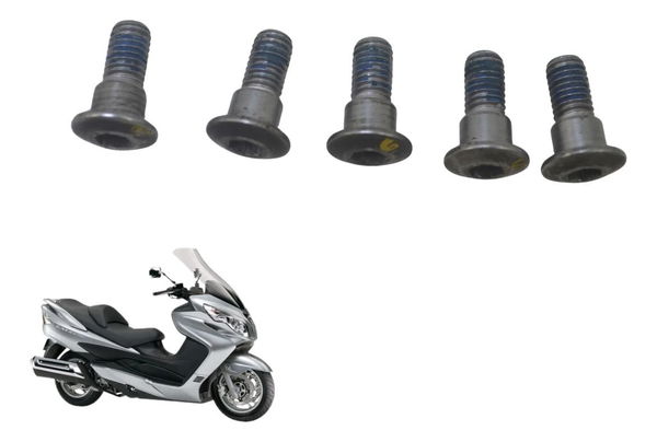 Kit Parafuso Disco Traseiro Suzuki Burgman 400 09-12 Origi