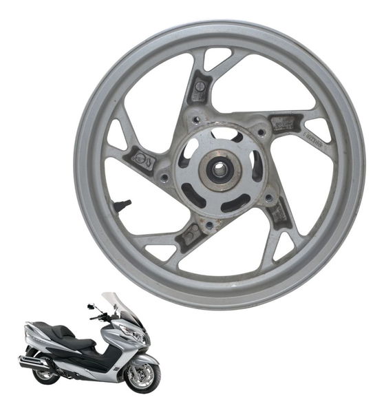 Roda Dianteira Suzuki Burgman 400 09-12 Original Cinza