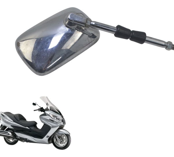 Espelho Retrovisor Dir C/ Avaria Suzuki Burgman 400 09-12