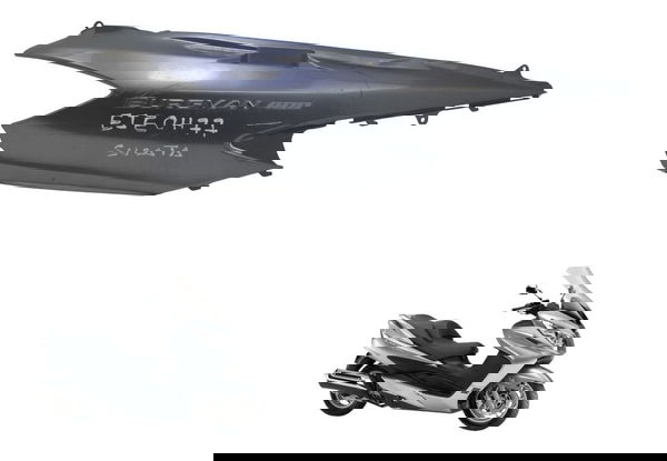 Carenagem Rabeta Direita Reparada Suzuki Burgman 400 09-12