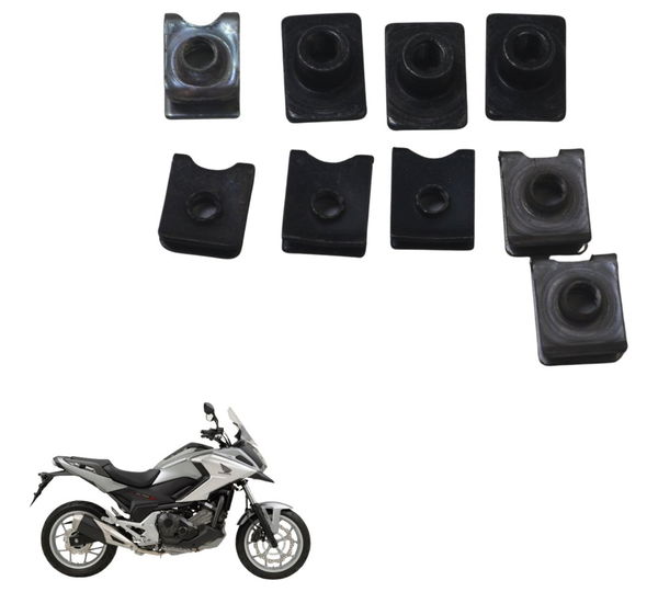 Kit Presilhas Carenagem Honda Nc 750x 16-21 Original