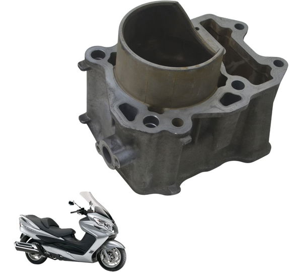 Cilindro Pistão E Anéis Suzuki Burgman 400 09-12 Original