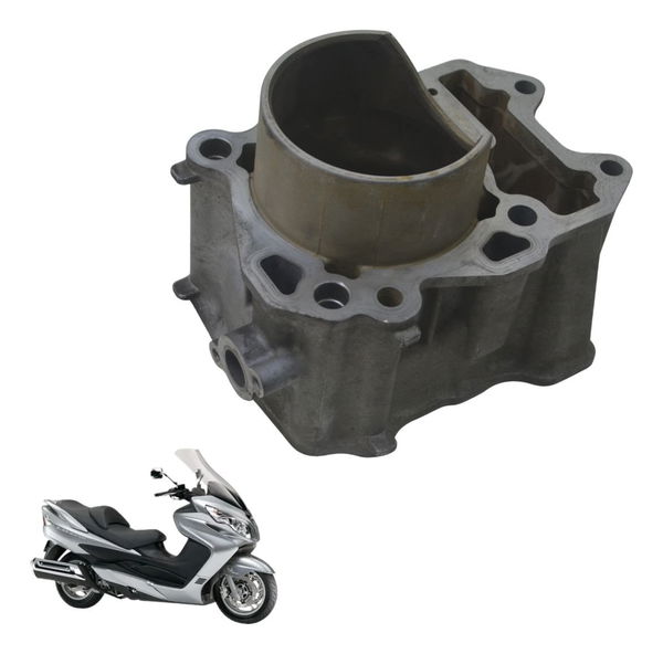 Cilindro Pistão E Anéis Suzuki Burgman 400 09-12 Original